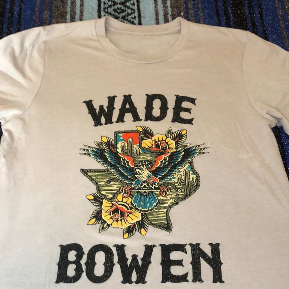 Wade Bowen Concert Tee Shirt